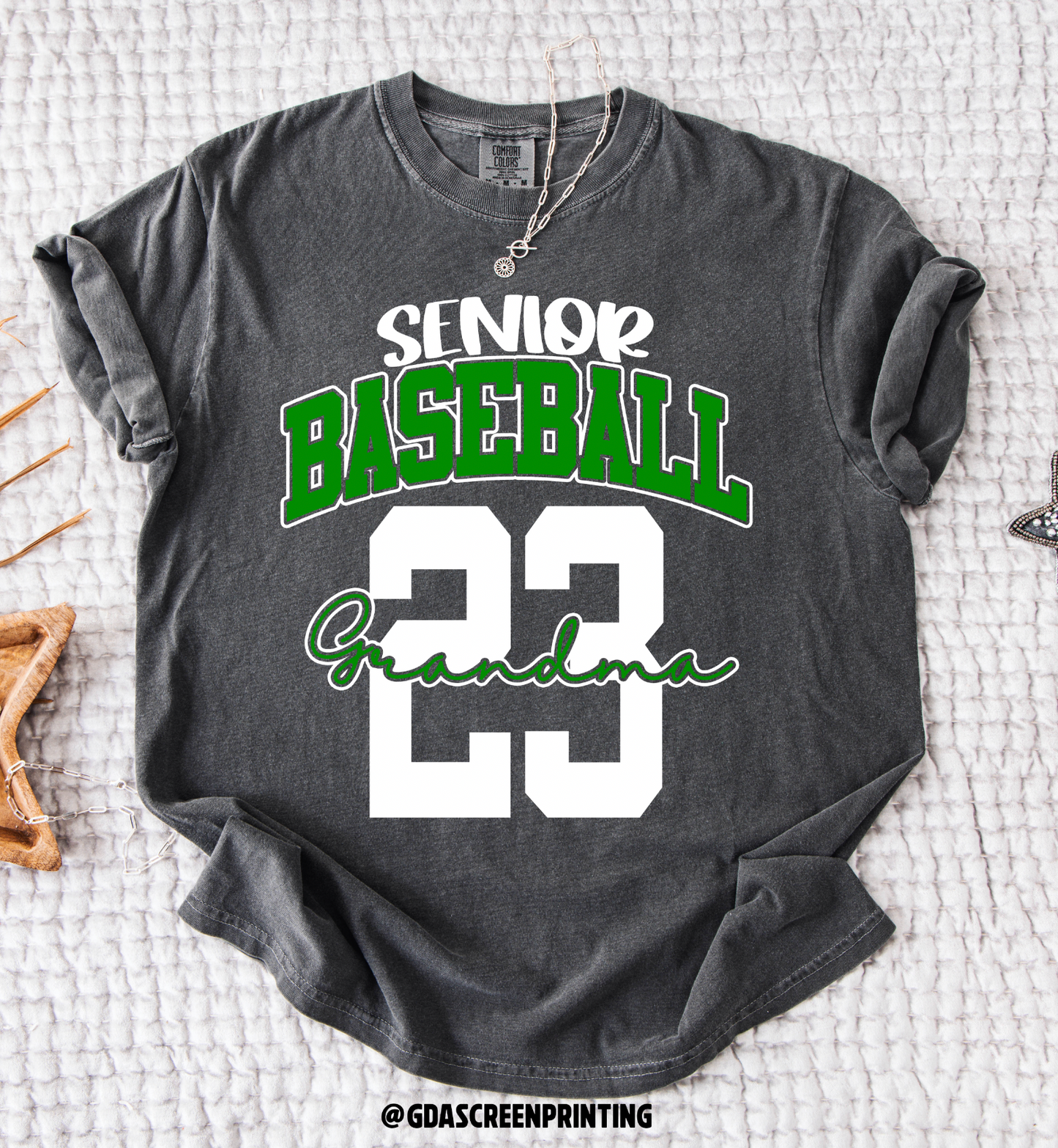 Senior Baseball Tee