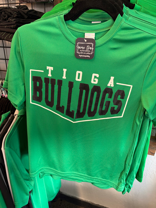 Green Bulldogs Tee