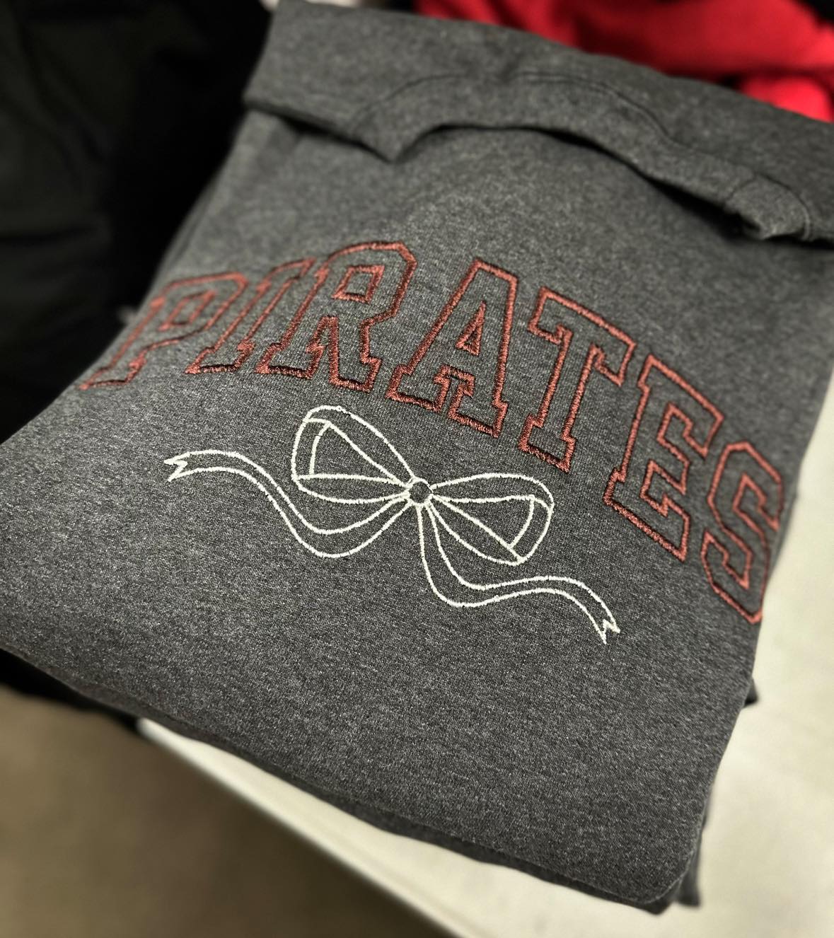 Pirates Bow Sweatshirt