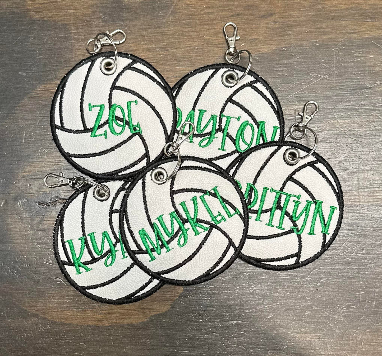 Volleyball Bag Tags