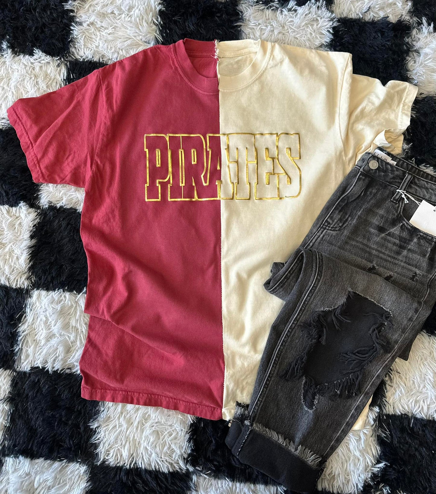 Pirates Split Tee