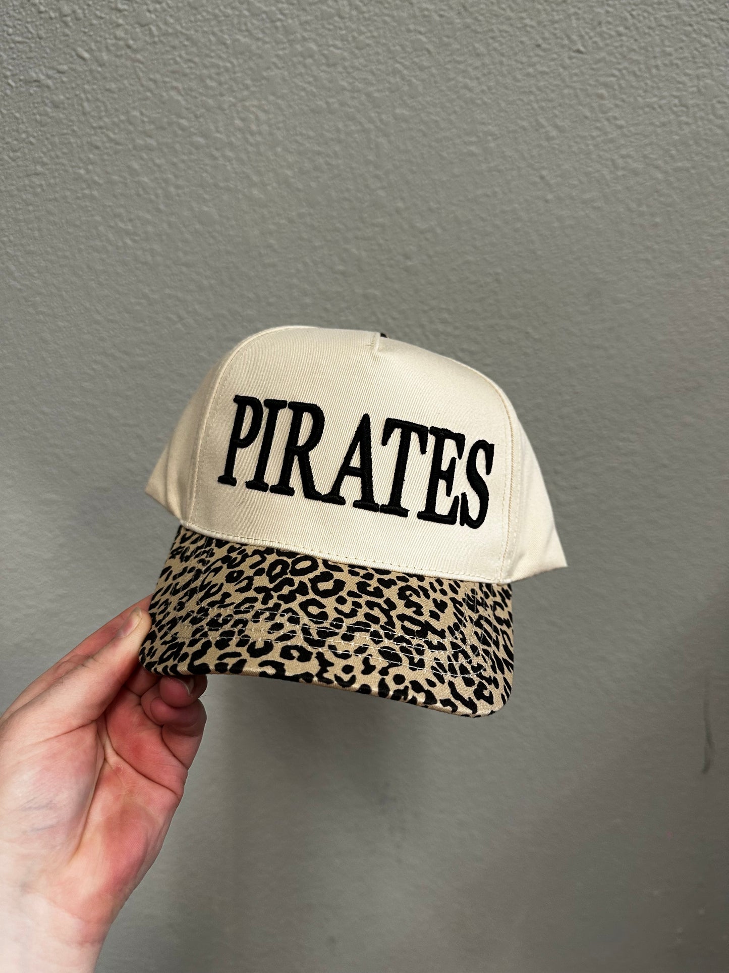 Custom Mascot Puff Embroidered Hat