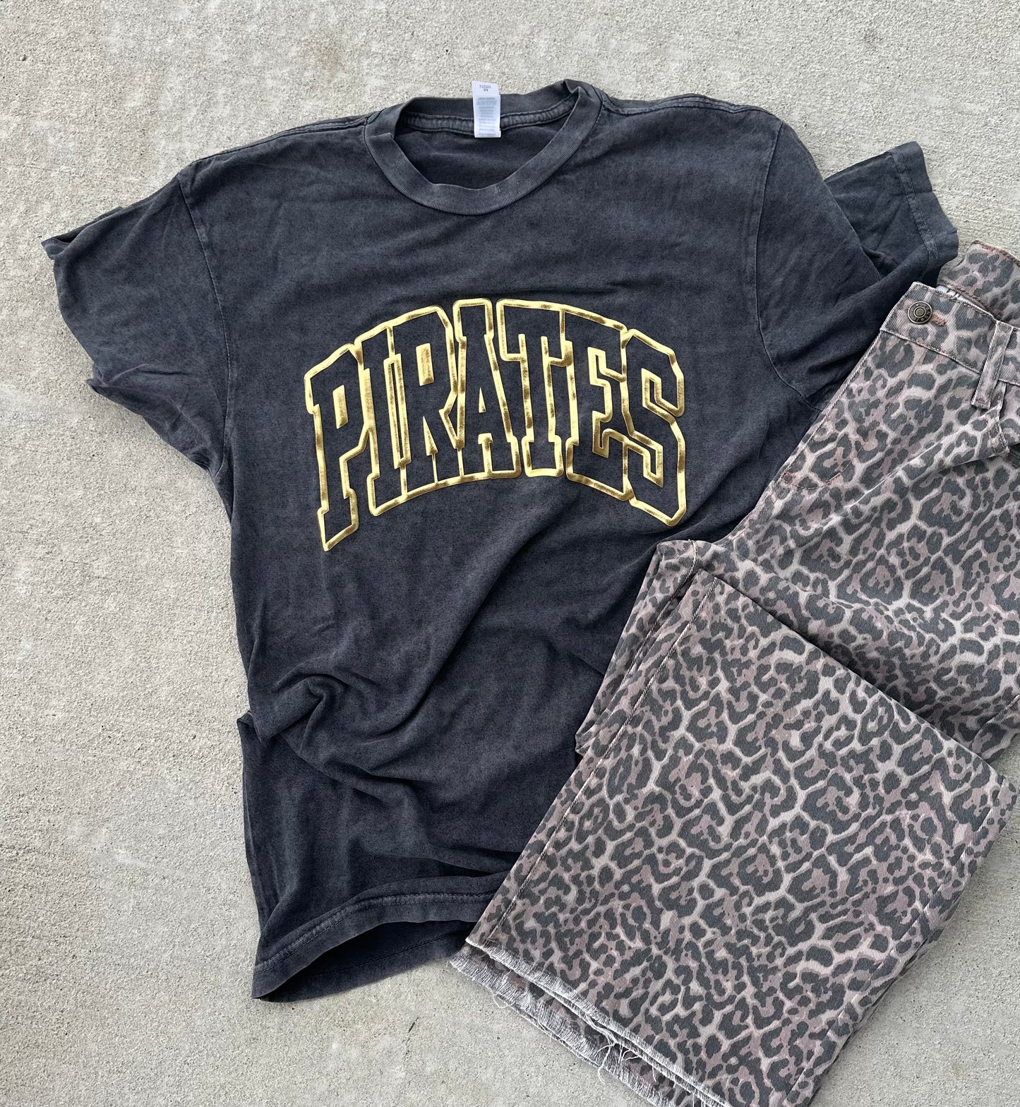 Pirates Gold Puff Tee