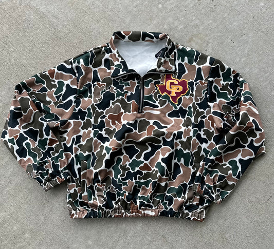 Collinsville Duck Camo 1/4 Zip Jacket