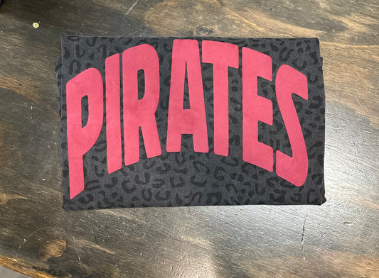 Leopard Pirates Puff Tee