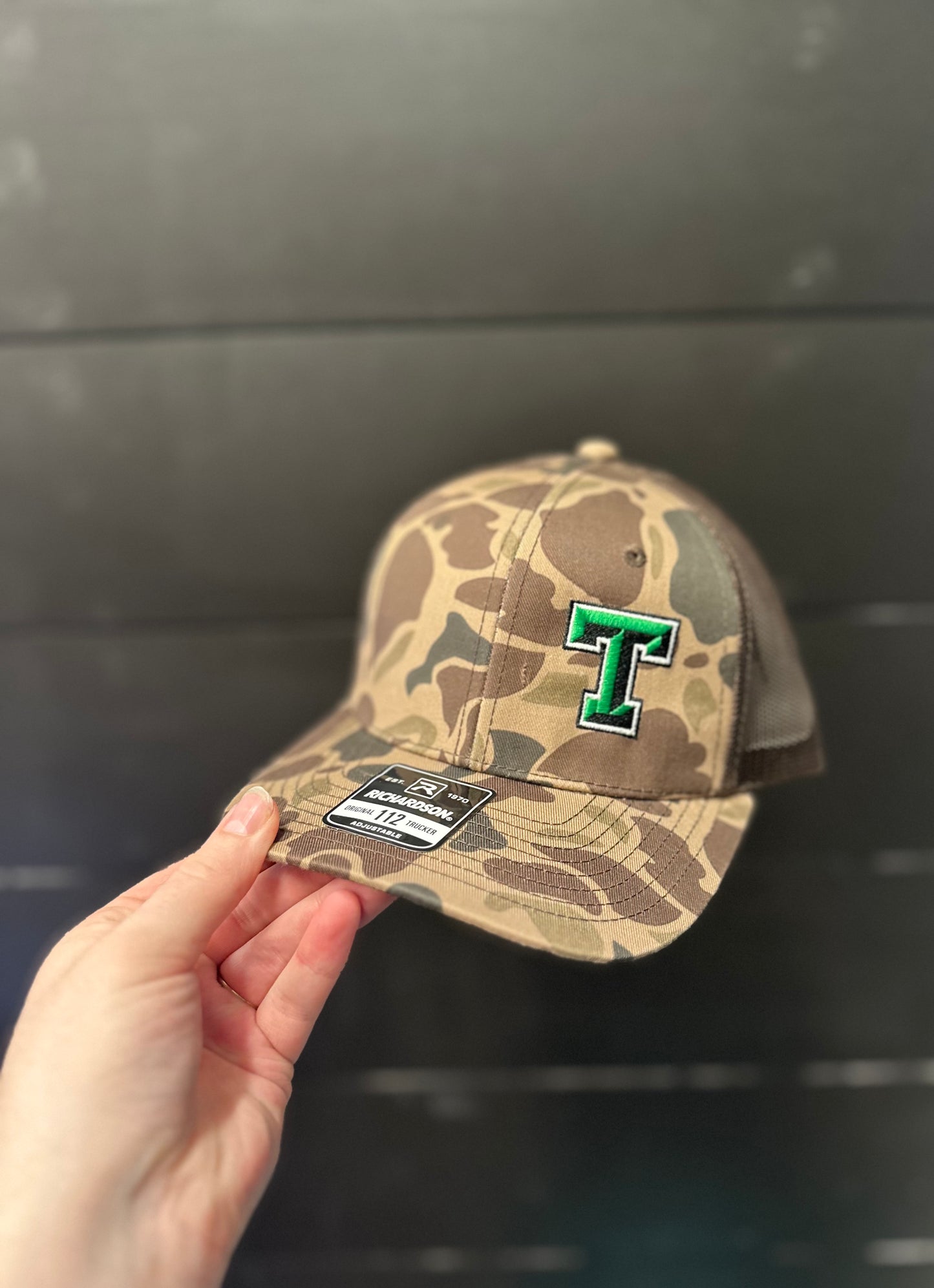 Camo T Richardson Hat