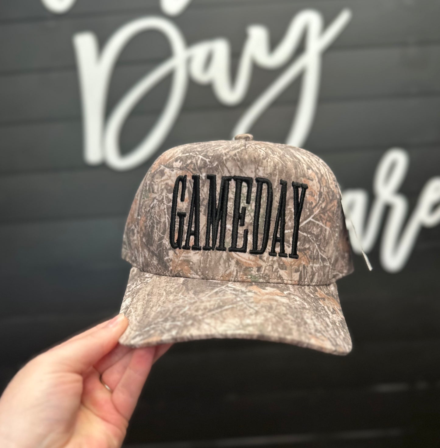 Camo Game Day Puff Hat