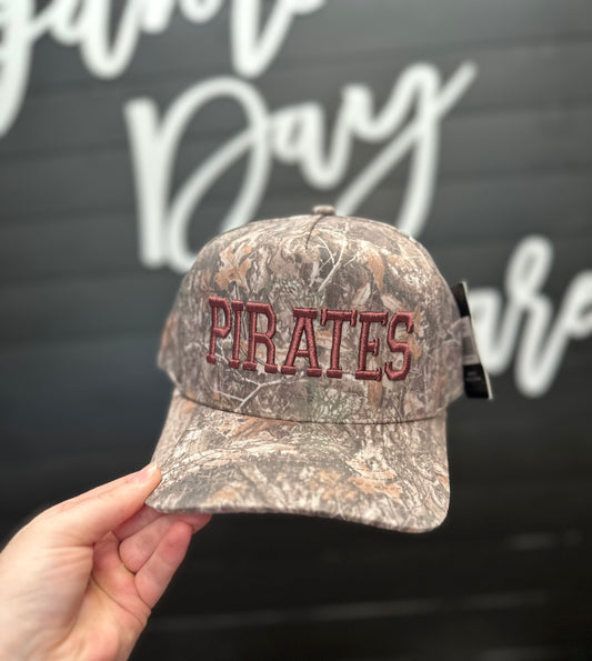 Camo Pirates Puff Hat