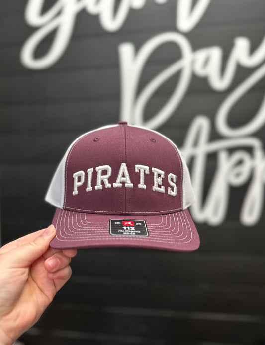 Pirates Block Puff Hat