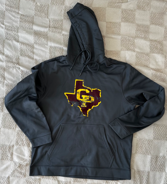 Distressed CPTX Dri-fit Hoodie