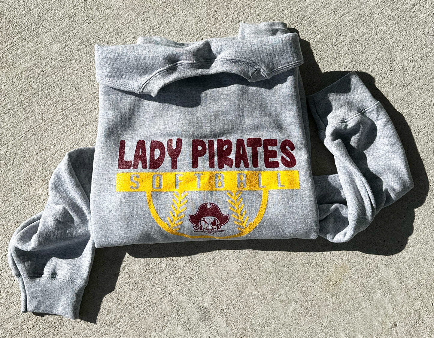 Lady Pirates Softball Sweatshirt