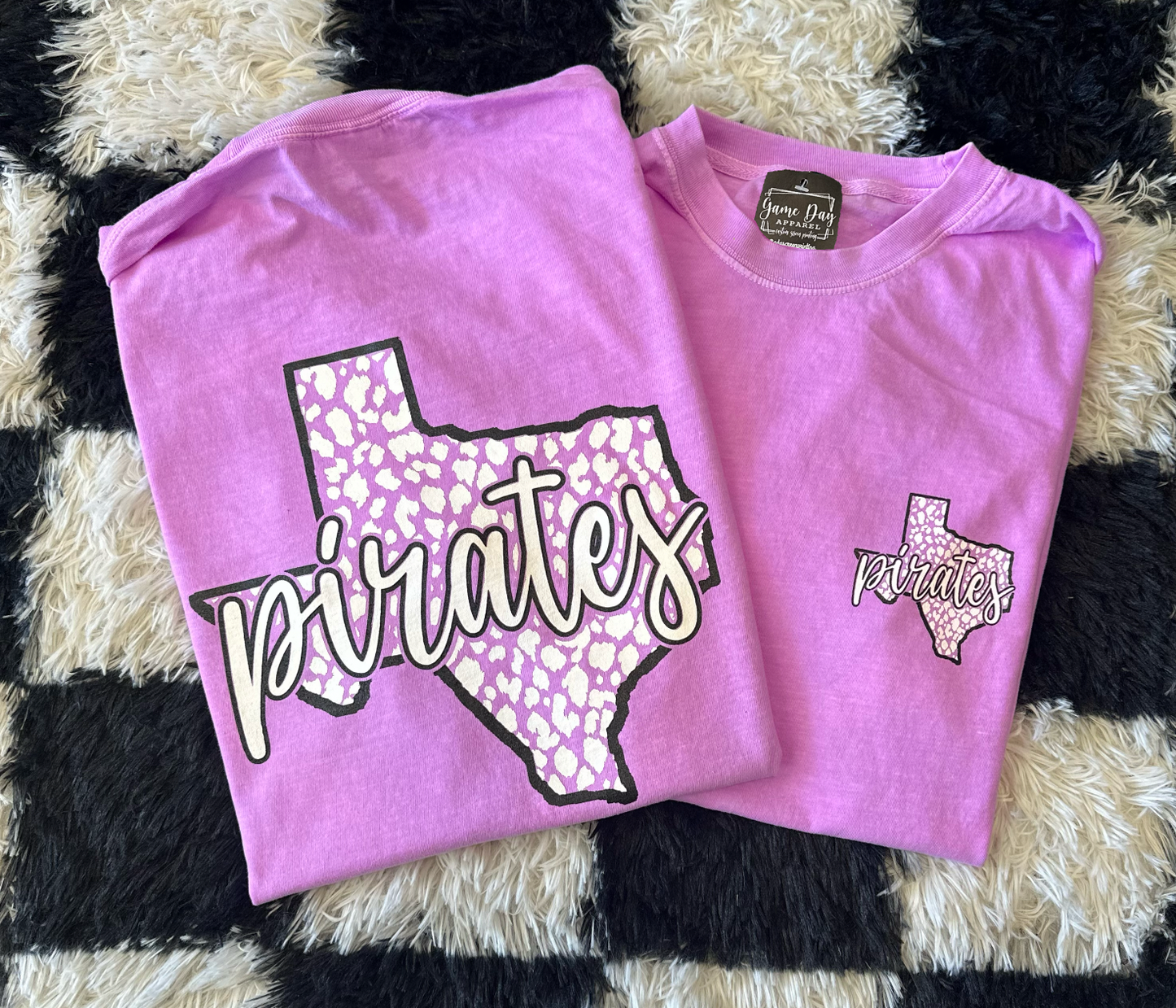 Leopard Pirates Texas Tee