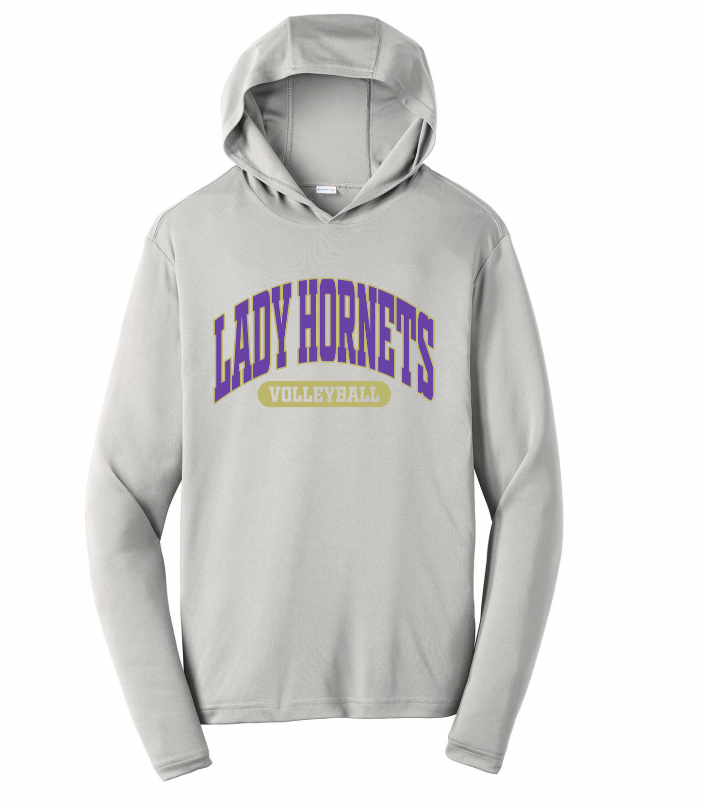 Lady Hornets Volleyball Long Sleeve w/ Hood